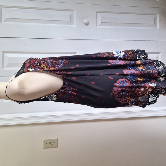 Free People Who's Sorry Now Slip Dress Size Medium - Picture 6 of 9